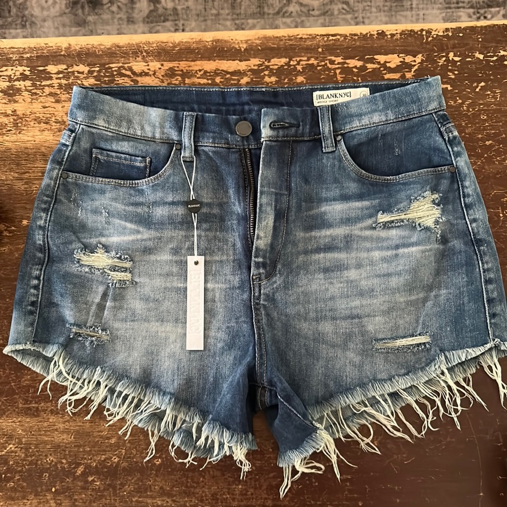 NWT Blank NYC jean shorts